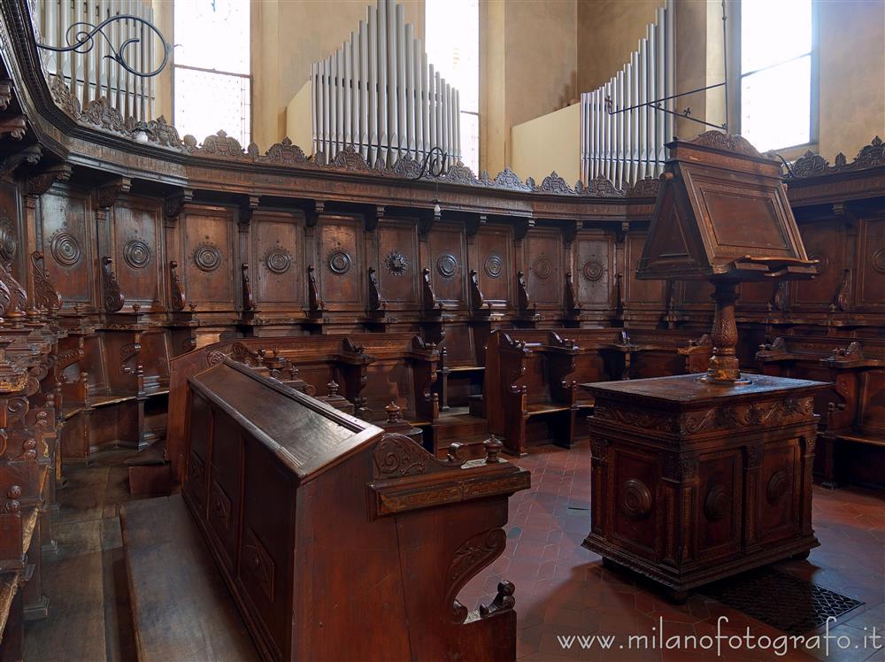 Biella (Italy) - Choir of the Basilica di San Sebastiano